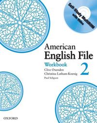 Cover image for American English File Level 2: Workbook with Multi-ROM Pack