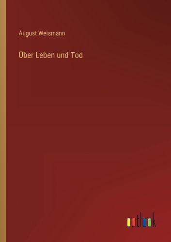 Cover image for UEber Leben und Tod