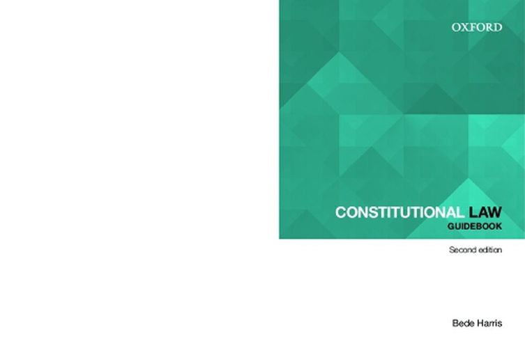 Cover image for Constitutional Law Guidebook