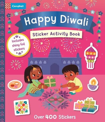 Cover image for Happy Diwali Sticker Activity Book