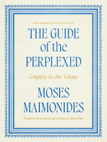 Cover image for The Guide of the Perplexed