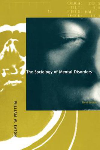 Cover image for The Sociology of Mental Disorders, 3rd Edition