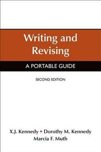 Cover image for Writing and Revising: A Portable Guide