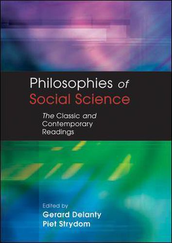 Cover image for PHILOSOPHIES OF SOCIAL SCIENCE