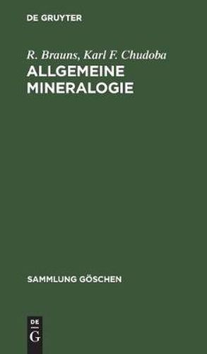 Allgemeine Mineralogie