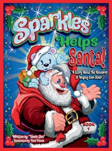 Cover image for Sparkles Helps Santa