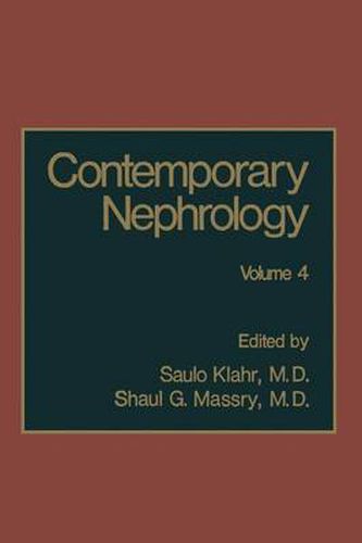 Cover image for Contemporary Nephrology: Volume 4