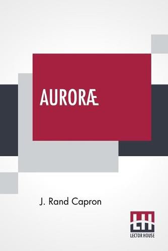 Cover image for Aurorae: Their Characters And Spectra.