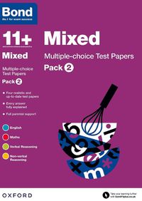 Cover image for Bond 11+: Mixed: Multiple-choice Test Papers: Pack 2