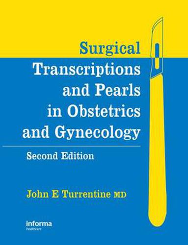 Cover image for Surgical Transcriptions and Pearls in Obstetrics and Gynecology