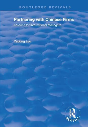 Cover image for Partnering with Chinese Firms: Lessons for international managers