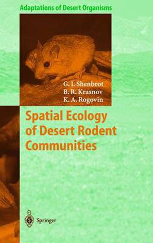 Cover image for Spatial Ecology of Desert Rodent Communities