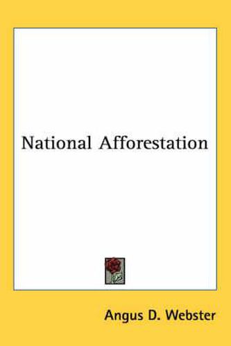 Cover image for National Afforestation