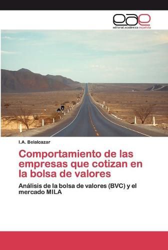 Cover image for Comportamiento de las empresas que cotizan en la bolsa de valores