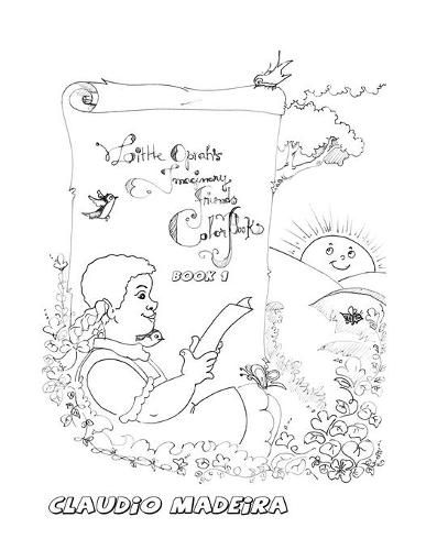 Cover image for Little Oprah's Imaginary Friends Coloring Book