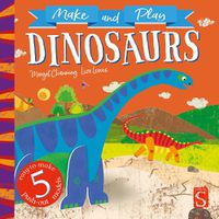 Cover image for Make and Play Dinosaurs