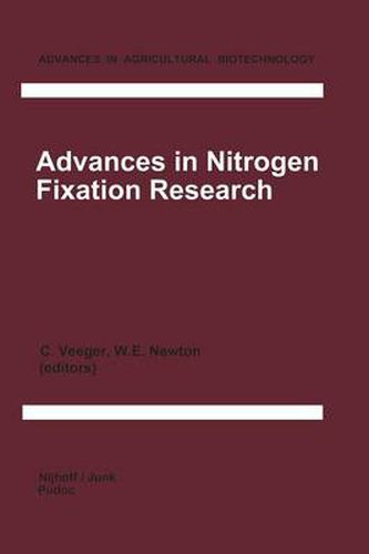 Cover image for Advances in Nitrogen Fixation Research: Proceedings of the 5th International Symposium on Nitrogen Fixation, Noordwijkerhout, The Netherlands, August 28 - September 3, 1983