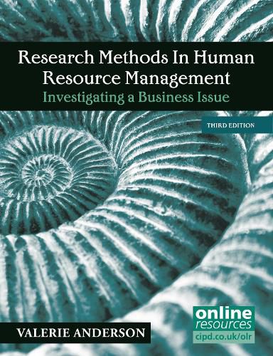 Cover image for Research Methods in Human Resource Management : Investigating a Business Issue