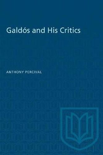 Cover image for Gald s and His Critics