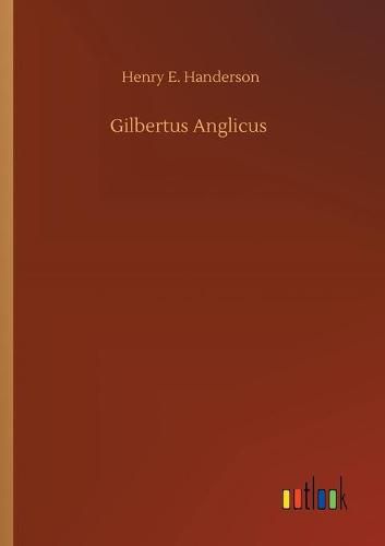 Cover image for Gilbertus Anglicus
