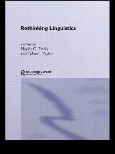 Cover image for Rethinking Linguistics