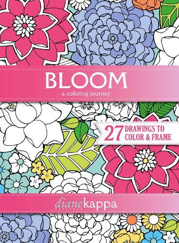 Cover image for Bloom: A Coloring Journey