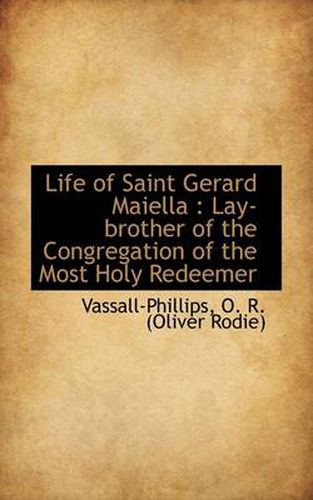 Cover image for Life of Saint Gerard Maiella