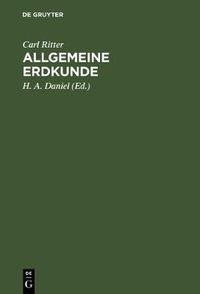 Cover image for Allgemeine Erdkunde