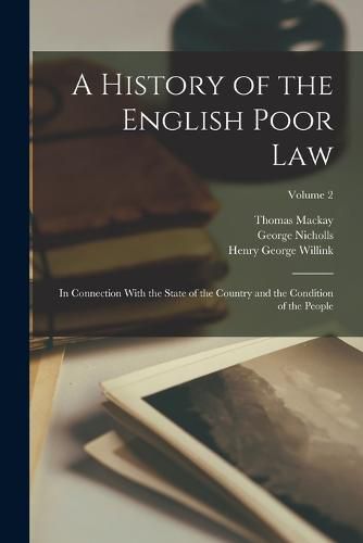 Cover image for A History of the English Poor Law