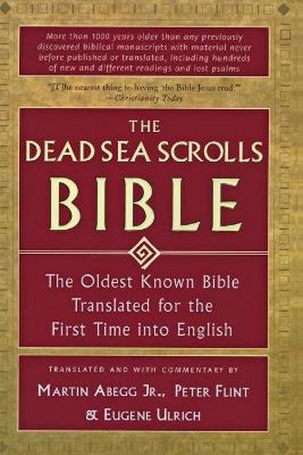 Cover image for The Dead Sea Scrolls Bible