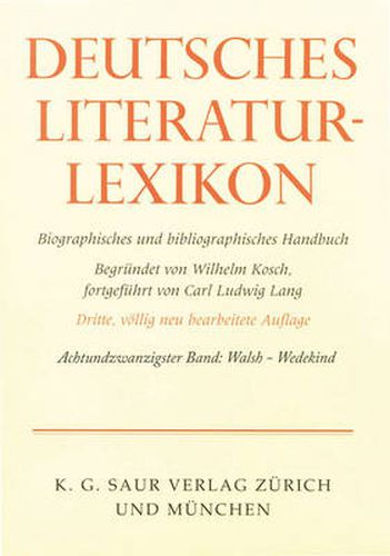 Cover image for Walsh - Wedegartner