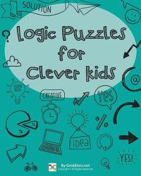 Cover image for Logic Puzzles For Clever Kids