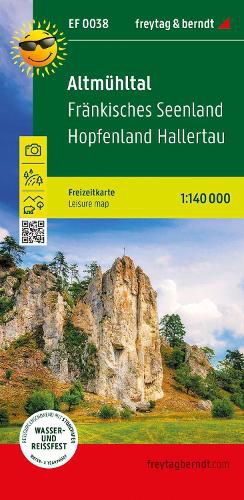 Cover image for Altmuhltal Leisure Map 1:140,000