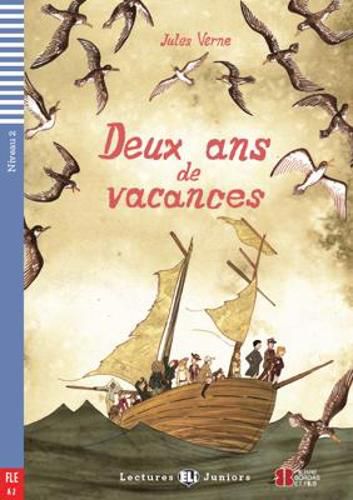Cover image for Teen ELI Readers - French: Deux ans de vacances + downloadable audio