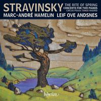 Cover image for Stravinsky: The Rite of Spring & other works for two pianos four hands