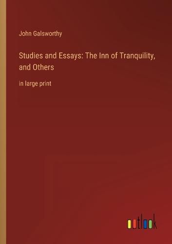 Cover image for Studies and Essays