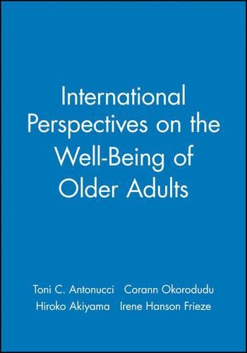 Cover image for International Perspectives on the Well-being of Older Adults