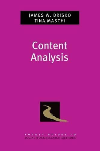 Cover image for Content Analysis