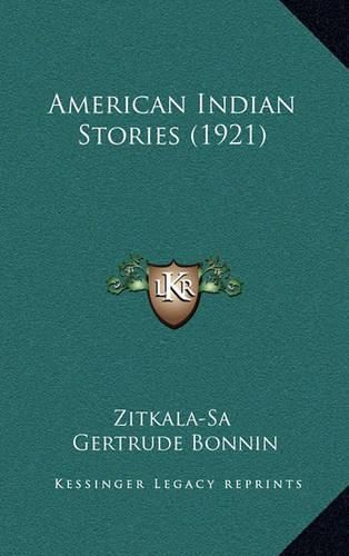 Cover image for American Indian Stories (1921)