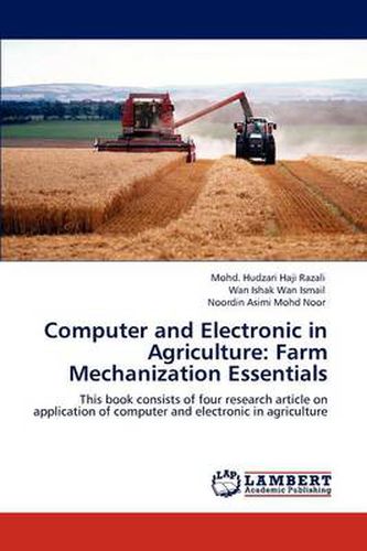 Cover image for Computer and Electronic in Agriculture: Farm Mechanization Essentials