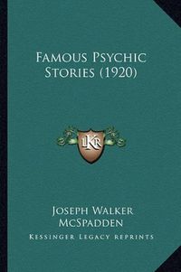 Cover image for Famous Psychic Stories (1920)