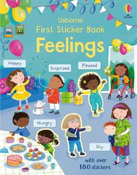 Cover image for First Sticker Book Feelings