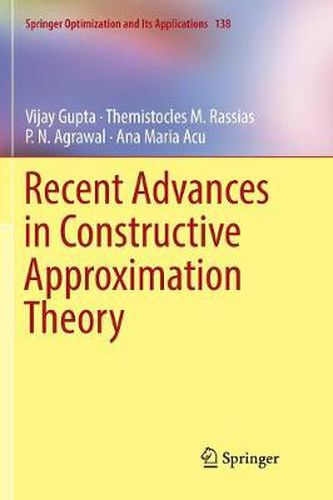 Cover image for Recent Advances in Constructive Approximation Theory