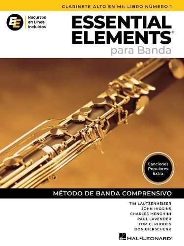 Cover image for Essential Elements Para Banda - Clarinete Alto En Mib Libro Numero 1 - Recursos En Linea Incluidos