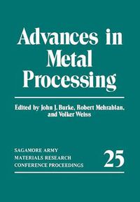 Cover image for Advances in Metal Processing