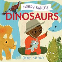Cover image for Nerdy Babies: Dinosaurs