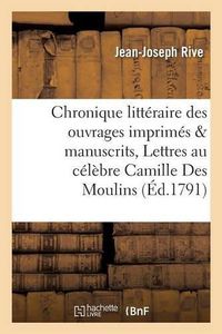 Cover image for Lettres Au Celebre Camille Des Moulins