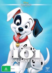 Cover image for 101 Dalmatians Disney Dvd
