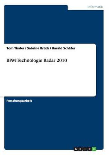 Cover image for BPM Technologie Radar 2010