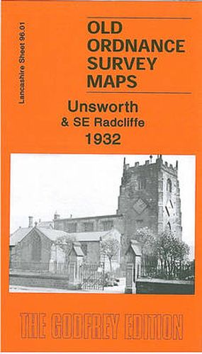 Unsworth and SE Radcliffe 1932: Lancashire Sheet 96.01